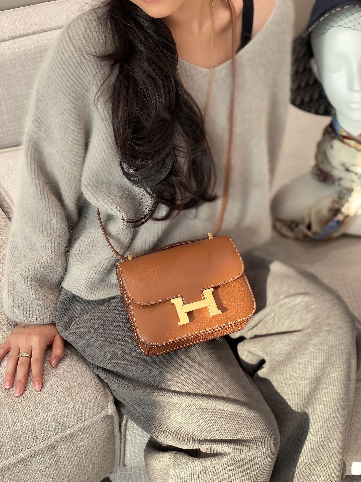 Hermès Autumn and winter are the home of golden brown