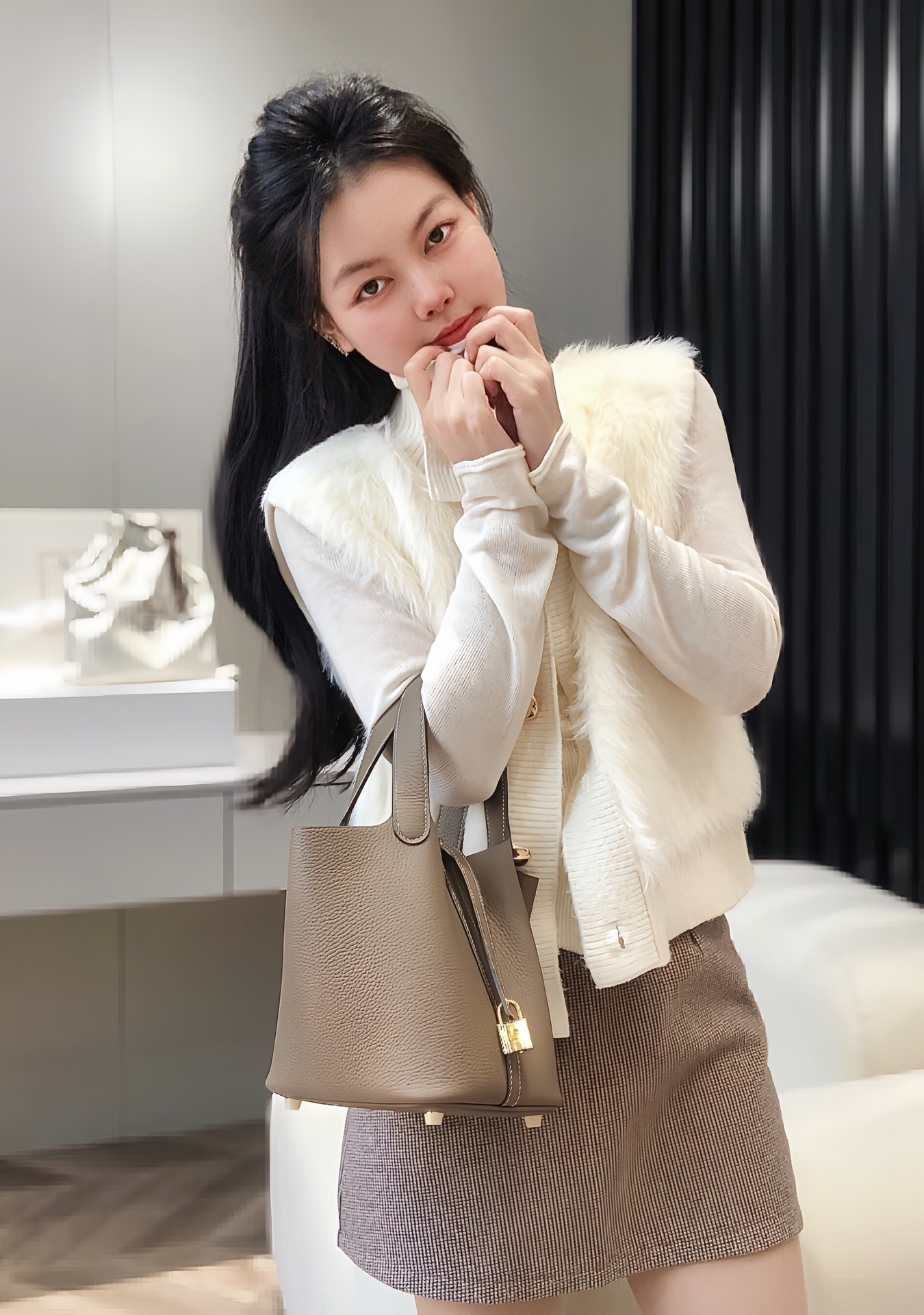 纪梵希 Givenchy 高定经典皮革女包手袋 #8563951A 2