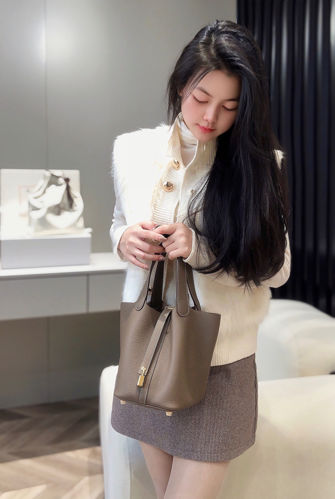 纪梵希 Givenchy 高定经典皮革女包手袋 #8563951A 3