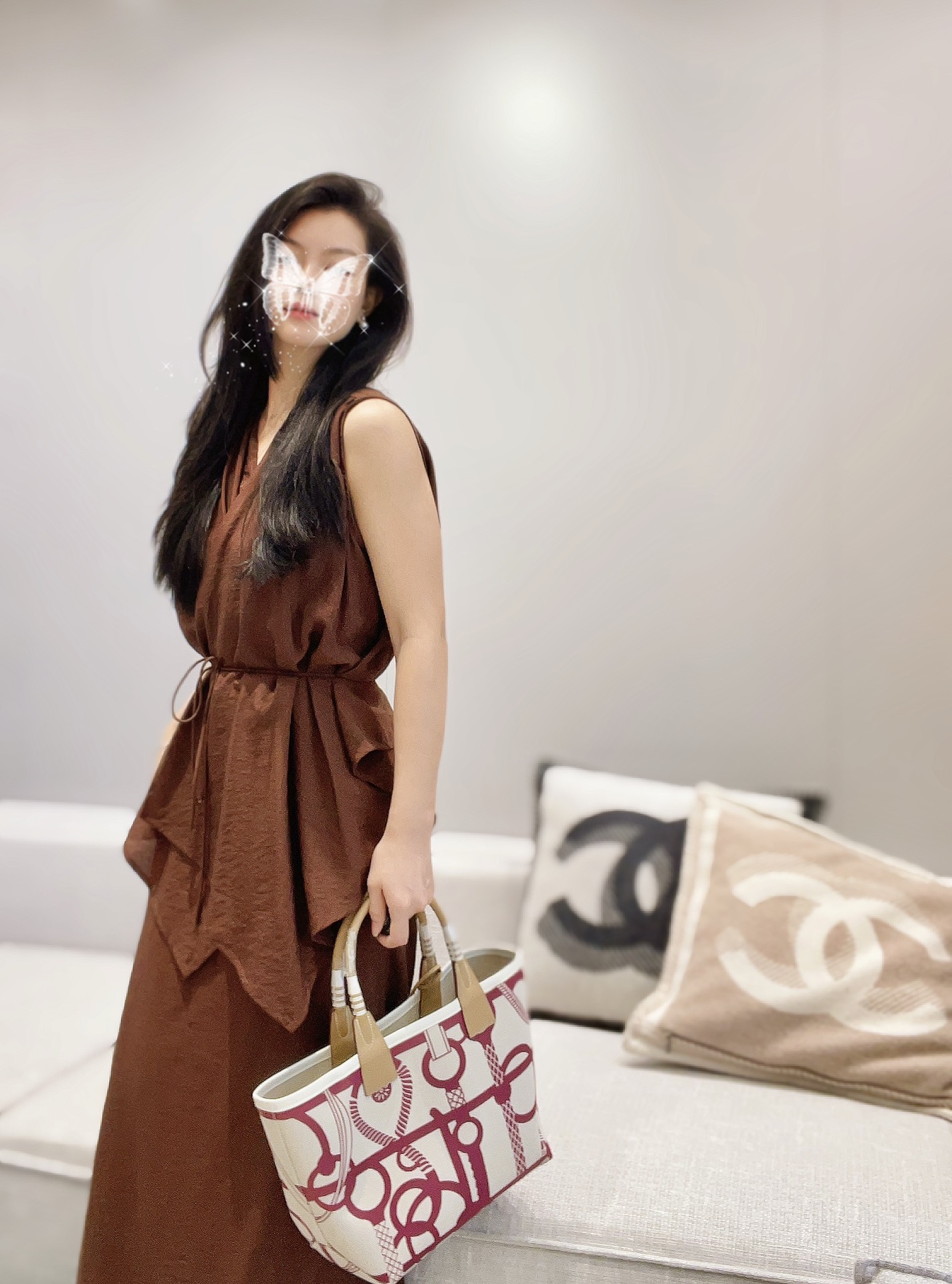 Hermès Old money style tote shopping bag