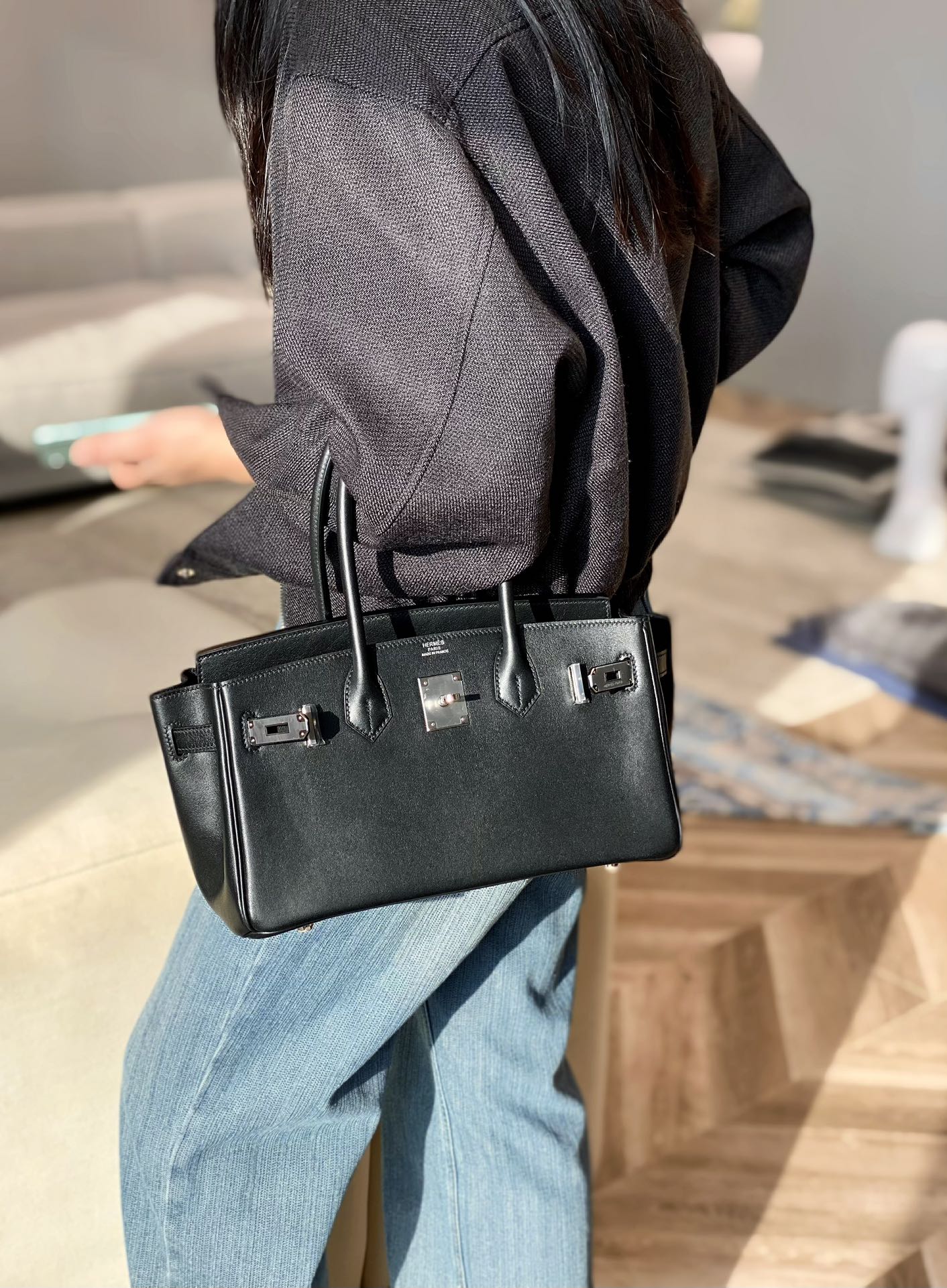 Hermès Super relaxing feeling from Mini Shoulder Birkin~