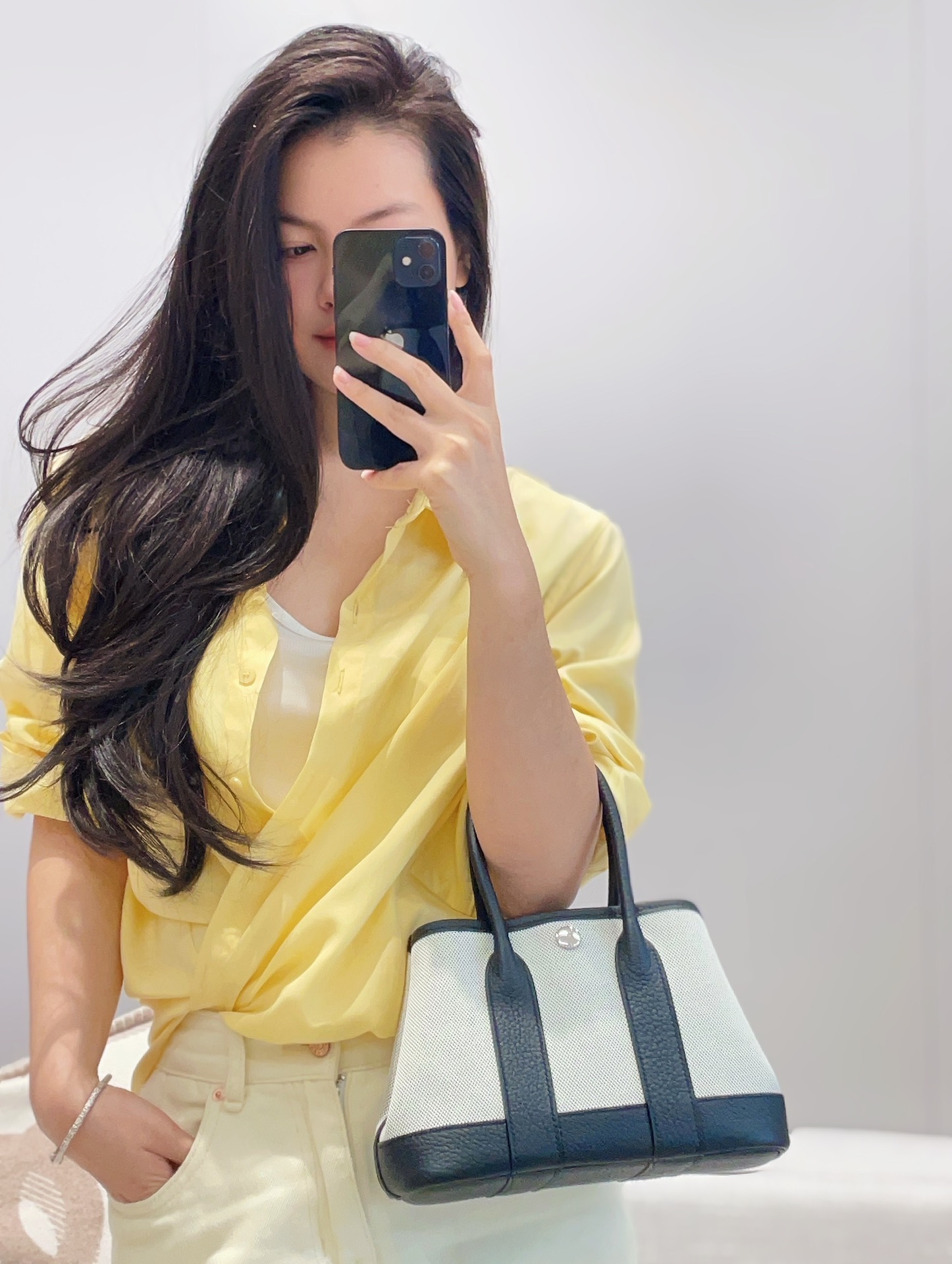 Hermès 𝑴𝒊𝒏𝒊 𝒈𝒂𝒓𝒅𝒆𝒏 black