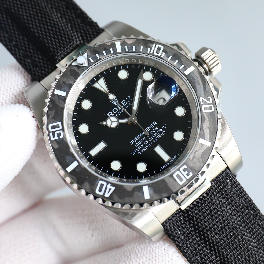 最新升级ROLEX劳力士百搭Submariner潜航者SUB水鬼完美呈现！1升级更便捷-更百搭的魔术贴表