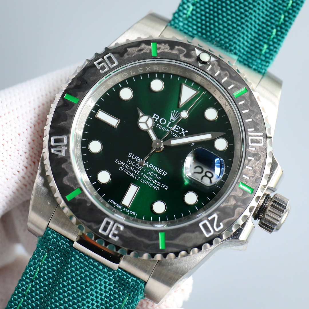 最新升级ROLEX劳力士百搭Submariner潜航者SUB水鬼完美呈现！1升级更便捷-更百搭的魔术贴表