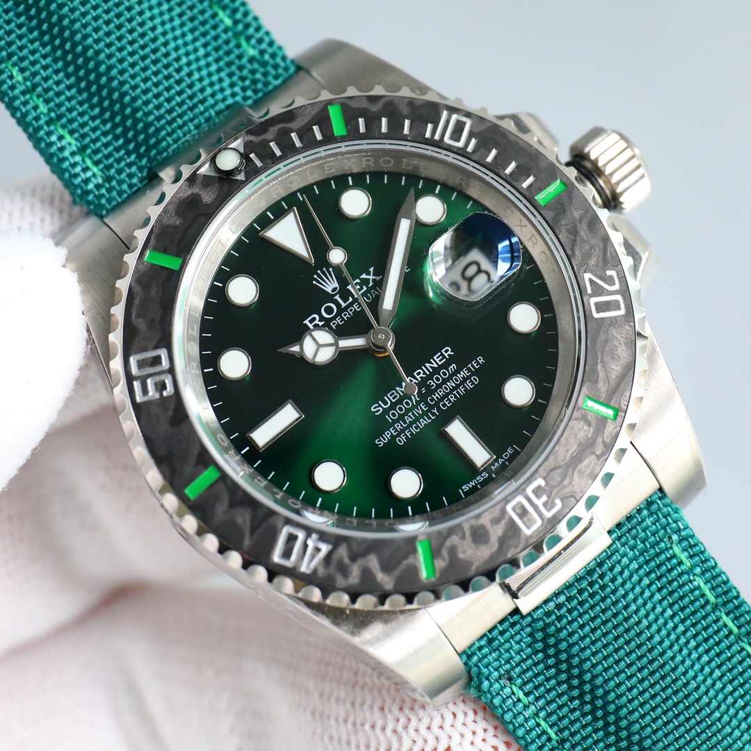 最新升级ROLEX劳力士百搭Submariner潜航者SUB水鬼完美呈现！1升级更便捷-更百搭的魔术贴表