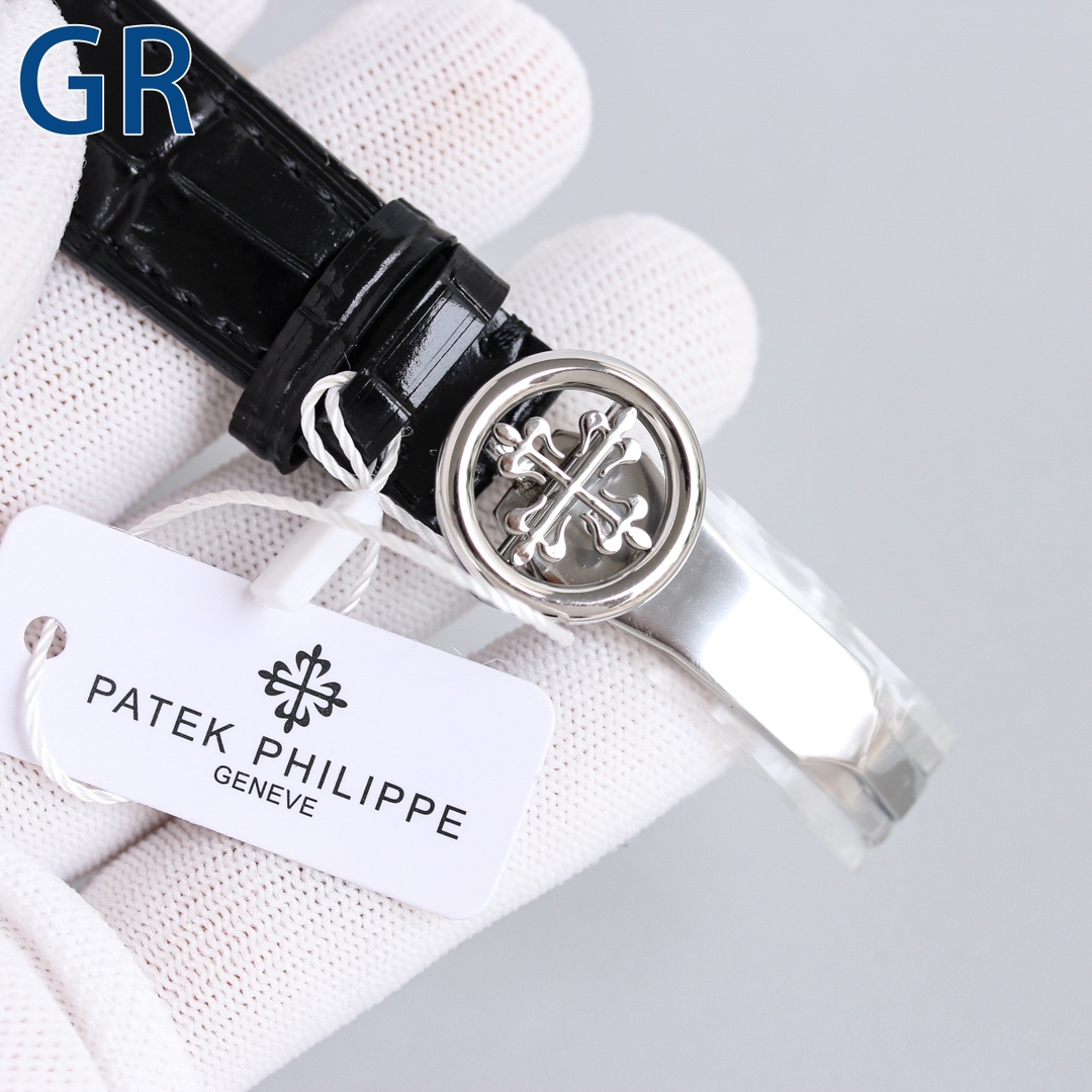 GR新品PATEKPHILIPPE百达翡丽一体式超薄独特定做机芯采用真齿轮️自动储备动能超长待机火爆全网