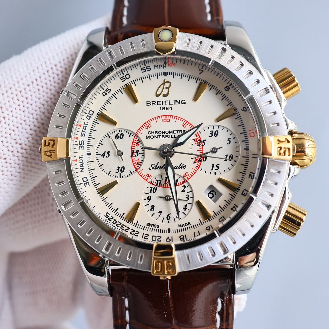 NO:143771,[Rose][Rose] The new product first launched the new Breitling Avengers B01 Chronograph original opening mold top replica hardcore debut (Avenger B01 Chronograph 45) The atmospheric diameter 45mm stainless steel case is equipped with charcoal black, blue and rose gold dial, stable to Breitling's homemade 01 transparent movement super strong Arabic time mark coated luminous coat mirror sapphire basically upgraded double-sided blue coating complex process to enhance the texture of the watch. The specially designed anti-slip pattern crown and chronograph button are provided as a true Breitling Avenger series, providing aviation explorers with unparalleled safety and reliability. A must-have artifact for tough guys, limited edition worldwide. Quality of large manufacturers!  breitling19860909[玫瑰][玫瑰]新品首推全新百年灵复仇者B01计时腕表原版开模顶级复刻硬核登场（Avenger B01 Chronograph 45）直径大气的45mm精钢表壳配以炭黑色,蓝色和玫瑰金色表盘稳定改百年灵自制01透底机芯超强阿拉伯时标涂覆夜光涂层镜面蓝宝石基本上再升级双面镀蓝膜复杂工艺提升腕表质感特殊设计的防滑花纹表冠和计时按钮作为一款真正的百年灵复仇者系列（Avenger）表款,为航空探险家提供无与伦比的安全性和可靠性,硬汉必备神器,全球限量发行.大厂品质！,,breitling,Watch