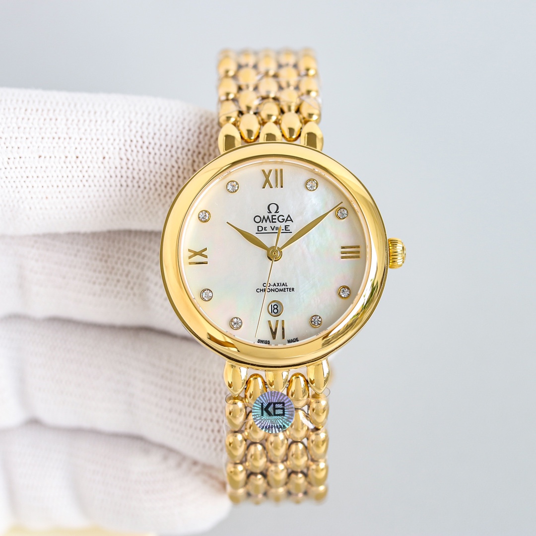 NO:336913,Gold diamond new Omega OMEGA disc fly elegant series latest women's watch matched with imported 8521/mechanical size 32.7mm natural pearl shell surface sapphire glass 30 meters waterproof unparalleled absolutely make you love it and you can't put it down. Really shot women's mechanical watch, omega19860909金 钻 新 款 欧米茄 OMEGA碟飞典雅系列 最新款女表 搭配进口8521/机械 尺寸32.7mm 天然珍珠贝壳表面 蓝宝石玻璃 30米防水 无以伦比 绝对让你爱不释手实拍女士机械腕表,,,omega,Watch
