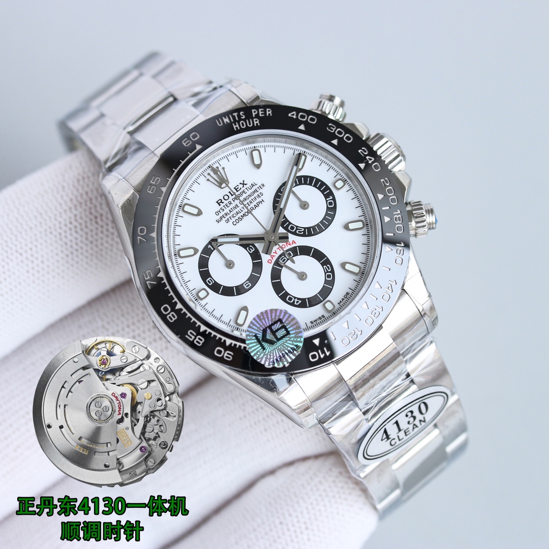 NO:144044,4130 movement: unified price clean factory/c factory Ditona 116500 Panda Ditona uses 904L material 4130 movement/n factory same movement Zhengdandong 4130 all-in-one machine, quality assurance (non-small factory Shanghai movement) ar strap clean dial/*dead white* only version clean ceramic ring buff factory pointer between thickness 12.2-12.3 The characteristics of this watch The place where the glass and the case are connected completely transparent, no white edges can be seen The edge of the glass is curved to the same as the original glass convex height of the ceramic ring is the same as the original ----------------------------------------------------------------------------------------------------------------------------------------------------------------------------------------------------------------------------------------------------------------------------------------------------------------------------------------------------------  The font nails are rounded with corners. The luminous filling height is moderate. The brightness is also OK. The font printing is three-dimensional. The size of the black small circle is consistent with the original. The place where the strap and the case are connected. The top is seamless. The sharp corners. The strap/case. The fitting is seamless. The strap/case. The head is flat. The tail is slightly concave. The strap/case. The head is slightly concave. The bottom is concave. The head is in the head. The concave shape is consistent with the original. The watch code is 7987LV66. The watch button code is 7CD. Quality assurance. The christian louboutin, louis vuitton.198609094130机芯:统一价 clean厂/c厂迪通拿116500 熊猫迪通拿 使用904L材料 4130机芯/n厂同款机芯 正丹东4130一体机,品质保证（非小厂上海机芯） ar表带 clean表盘/*死白色*唯一对版 clean陶瓷圈 buff工厂指针 厚度12.2-12.3之间  本次手表的特点 玻璃和表壳衔接的地方 完全透明,看不到任何白边 玻璃边缘弧形跟原装一致 玻璃凸出陶瓷圈高度 跟原装一样 --------- 陶瓷圈使用clean 字体更加立体圆润 陶瓷圈边缘有轻微圆角 --------- 表盘 唯一一个使用 *死白色*其他都会发黄/发红 后续会放出各大代用字面对比/真假对比 字钉有圆角打磨 夜光填充高度适中 亮度也ok 字体印刷立体 黑色小圈尺寸与原装一致 表带 和表壳衔接的地方 顶部 无缝衔接 尖角那里 表带/表壳 配合 无缝隙 表带/壳 头粒 顶部与表壳持平 尾部略微凹陷 表带/壳 头粒 底部与壳 在头部 呈凹陷状 与原装一致,腕表编码7987LV66,腕表扣码,7CD,品质保证,,christian louboutin,louis vuitton,Watch