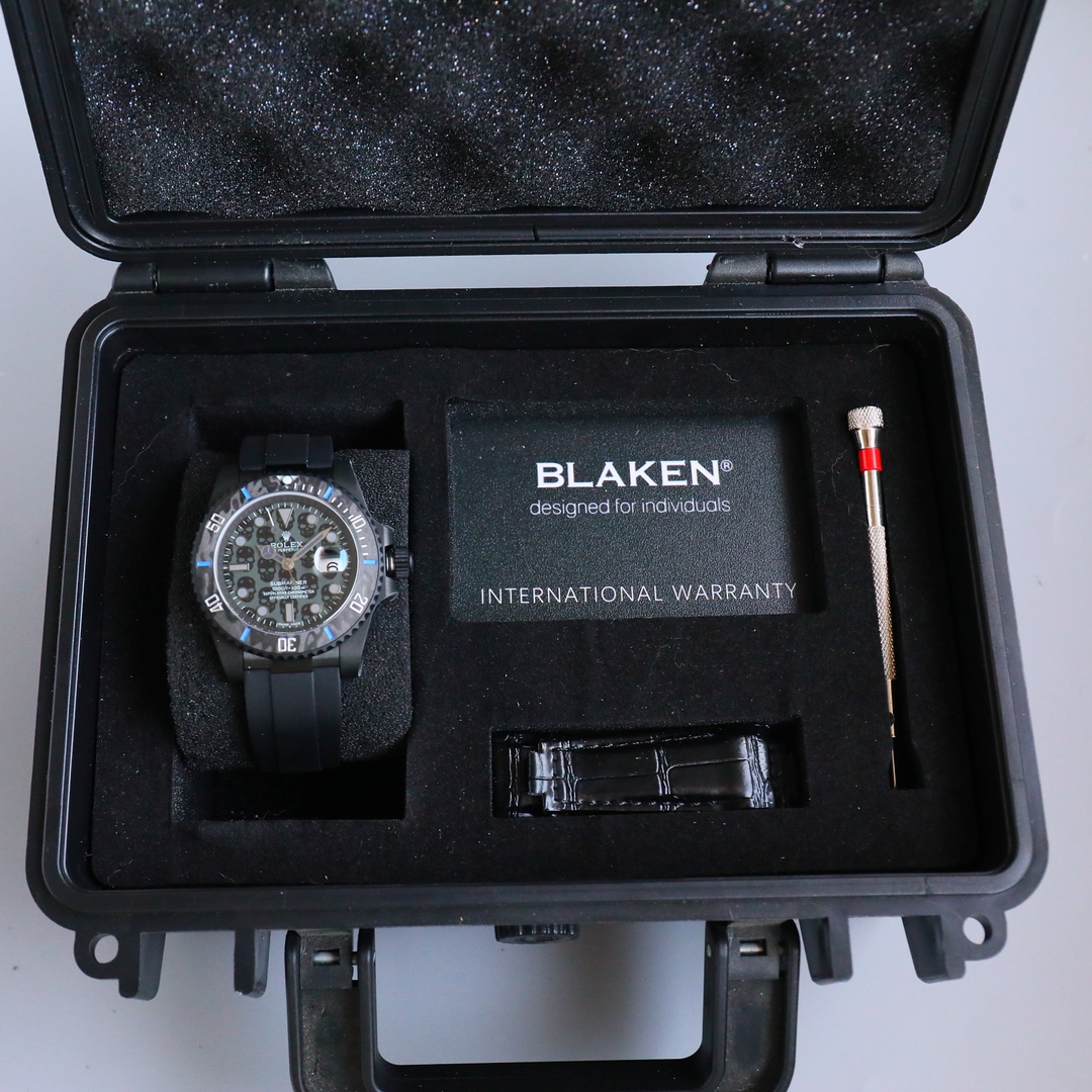 BLACK新製品発売ロレックスBLACK公式カスタム版