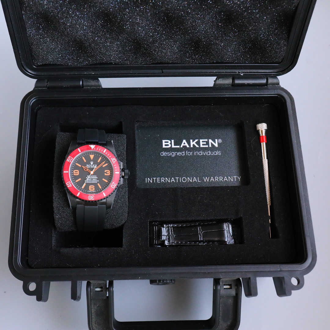 BLACK新製品発売ロレックスBLACK公式カスタム版