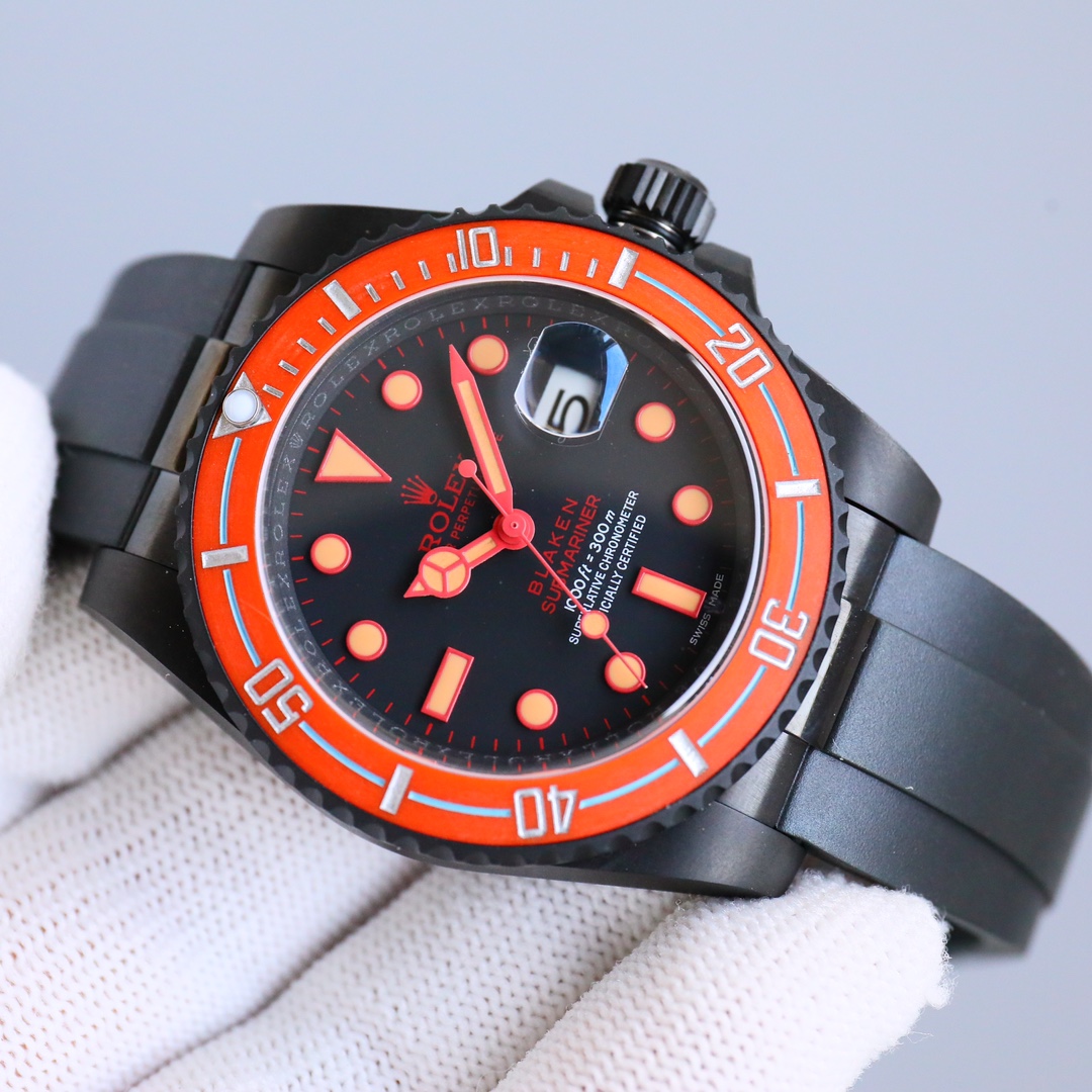 BLACK新製品発売ロレックスBLACK公式カスタム版