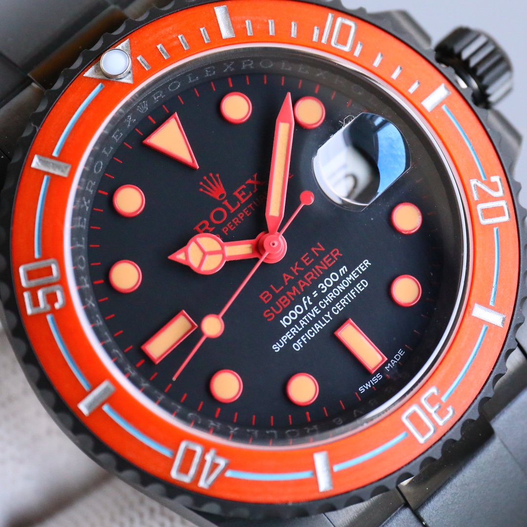 BLACK新製品発売ロレックスBLACK公式カスタム版