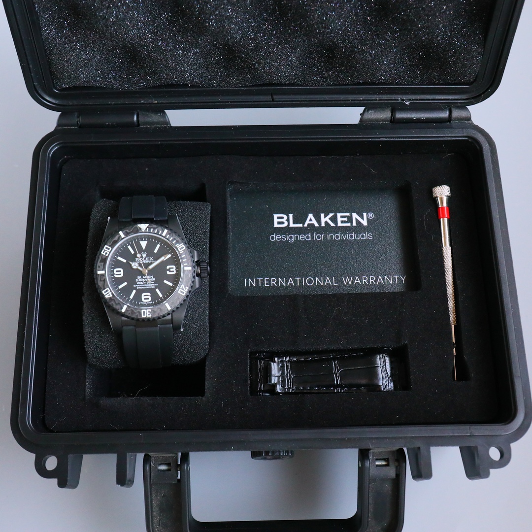 BLACK新製品発売ロレックスBLACK公式カスタム版