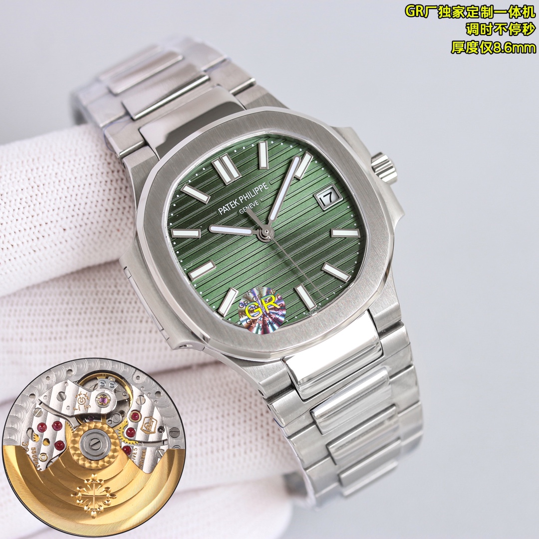 白钢1350 金1400(钻加50)
2025年度⌚️GR新款女表v2版本强烈推荐PP5711女款鹦鹉螺。欢迎对比细节:
1⃣️搭配独家定制版9015机改Cal.324sc一体自动机芯,调时不停秒,调时不停秒,调时不停秒,特惠🉐动能储存45小时,振频28800每小时。
2⃣️316L定制级人体工程学表带!
3⃣️腕表尺寸35.2MM,厚度8.6mm
4⃣️镶嵌56颗施华洛世奇水晶钻与正品钻石数量一致 。
5⃣️表镜双面防眩目蓝宝石水晶玻璃。
6⃣️字面色泽均与正品一致。
“没人能拥有百达.翡丽,只不过为下一代保管而已。”
优雅大气 完美演绎职场女性的时尚品味,在优雅之余又不失强悍霸气。
Factory2025匠心力作 欢迎您的品鉴!