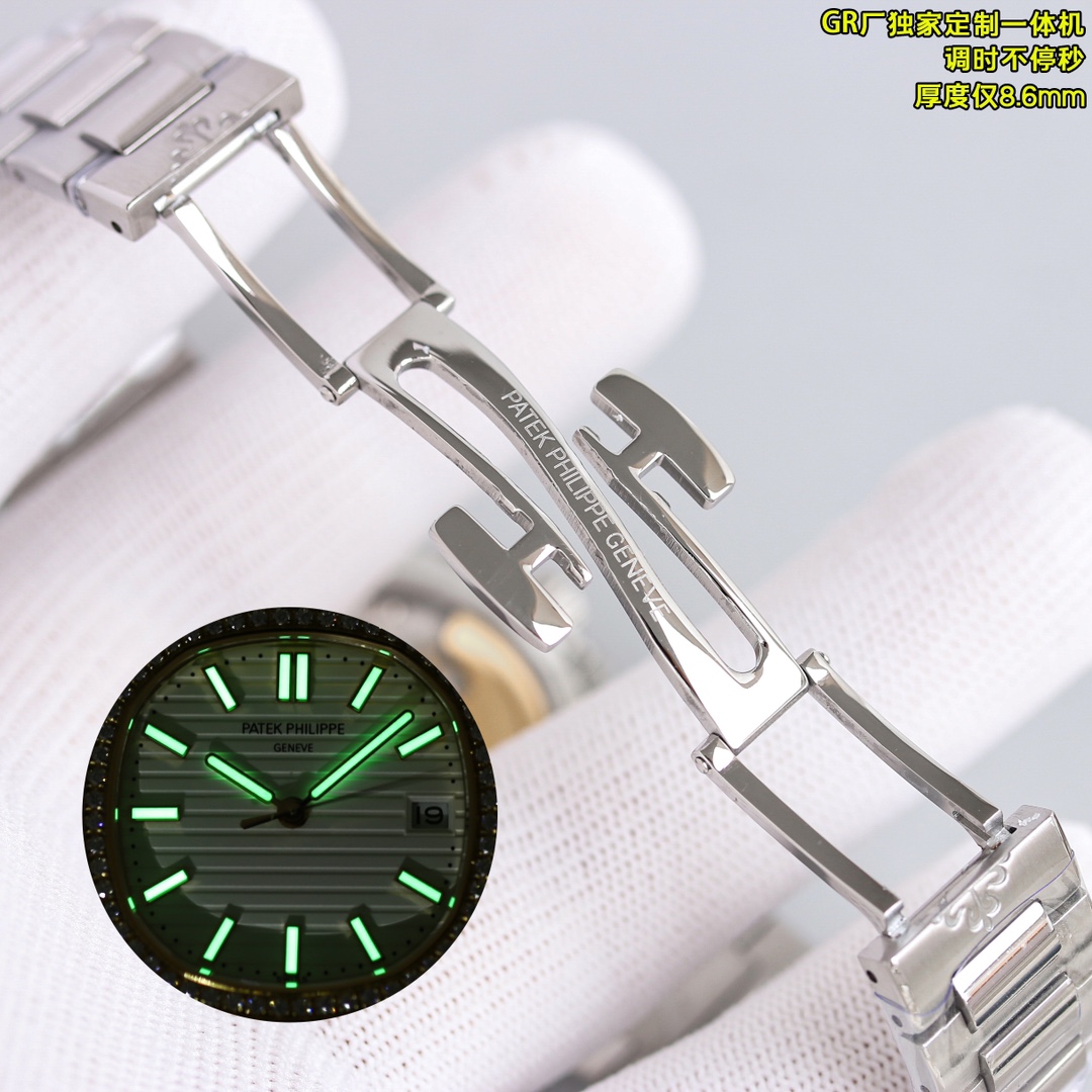 白钢1350 金1400(钻加50)
2025年度⌚️GR新款女表v2版本强烈推荐PP5711女款鹦鹉螺。欢迎对比细节:
1⃣️搭配独家定制版9015机改Cal.324sc一体自动机芯,调时不停秒,调时不停秒,调时不停秒,特惠🉐动能储存45小时,振频28800每小时。
2⃣️316L定制级人体工程学表带!
3⃣️腕表尺寸35.2MM,厚度8.6mm
4⃣️镶嵌56颗施华洛世奇水晶钻与正品钻石数量一致 。
5⃣️表镜双面防眩目蓝宝石水晶玻璃。
6⃣️字面色泽均与正品一致。
“没人能拥有百达.翡丽,只不过为下一代保管而已。”
优雅大气 完美演绎职场女性的时尚品味,在优雅之余又不失强悍霸气。
Factory2025匠心力作 欢迎您的品鉴!