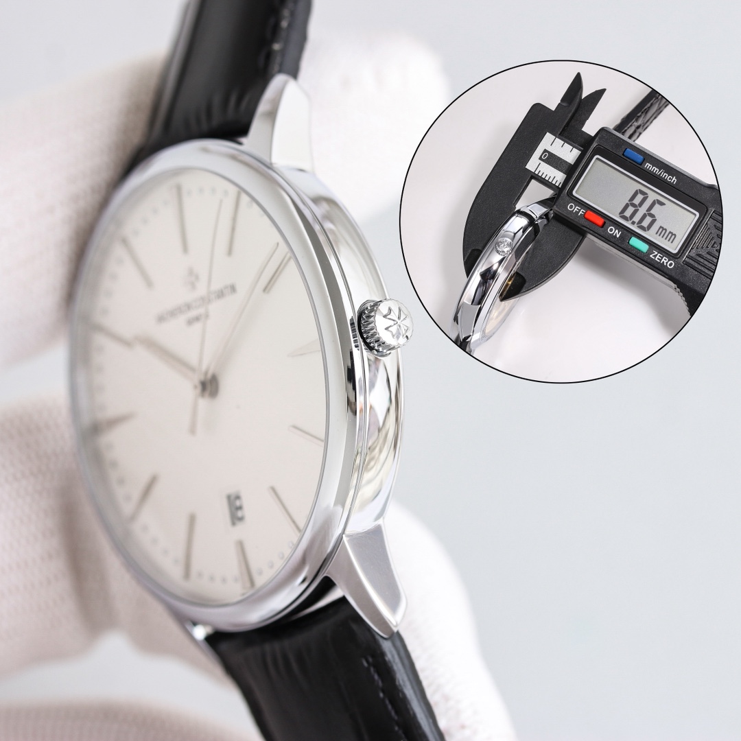Vacheron Constantin Patrimony 85180 Gold Case Brown Leather Strap Watch 8 i1748167892 6692 7