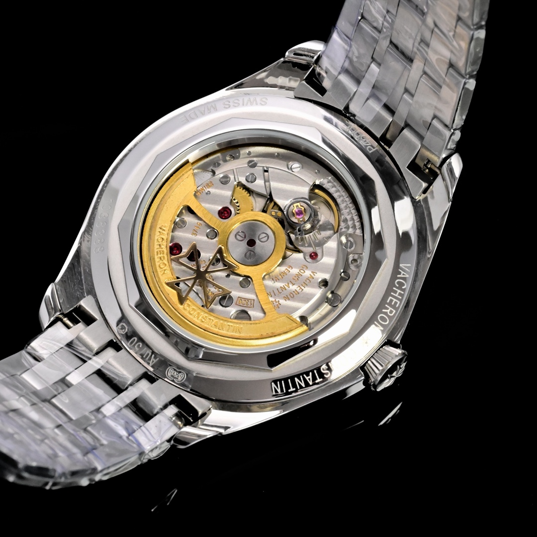 💋ZF厂🔥🔥江诗丹顿伍陆之型系列三针腕表钢带款 市场最高品质
【运动商务皆可盘，格调 品味两不失！】 
【三大核心竞争力】腕表尺寸40mmX9.6mm
1.原装在手，捕捉神韵，拆解开模，对位精髓！
2.搭载定制版1326型机芯，引领一体机的时代！
3.线条丰富的壳体通过一年半时间才完美破译，独家诠释江诗丹顿的高端打磨和无与伦比的感官度和冲击力！