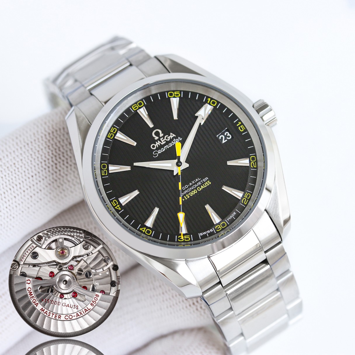 Omega Swiss Master Horology Mechanical Watch Timepiece Ref 3