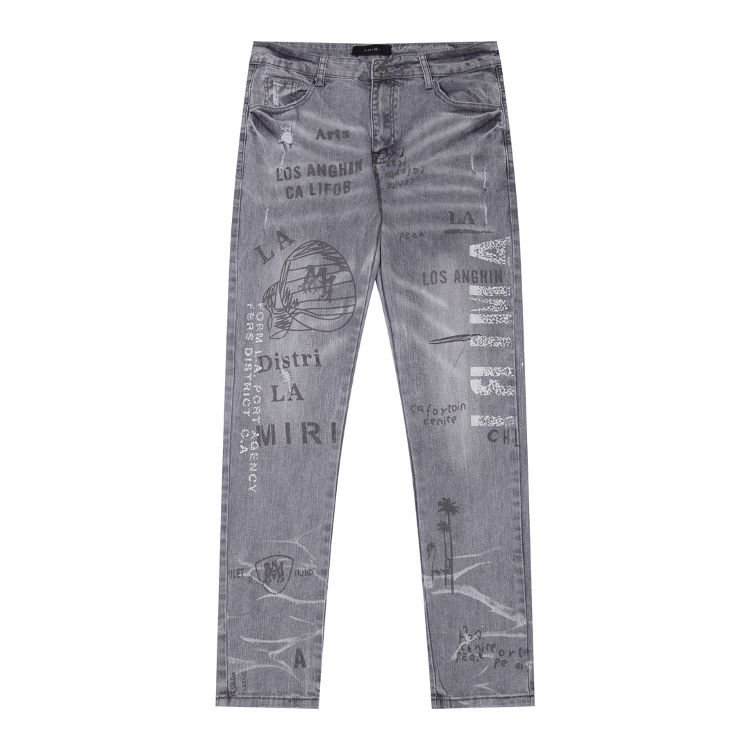 Amiri AAA
 Clothing Jeans Pants & Trousers Exclusive Cheap
 Grey