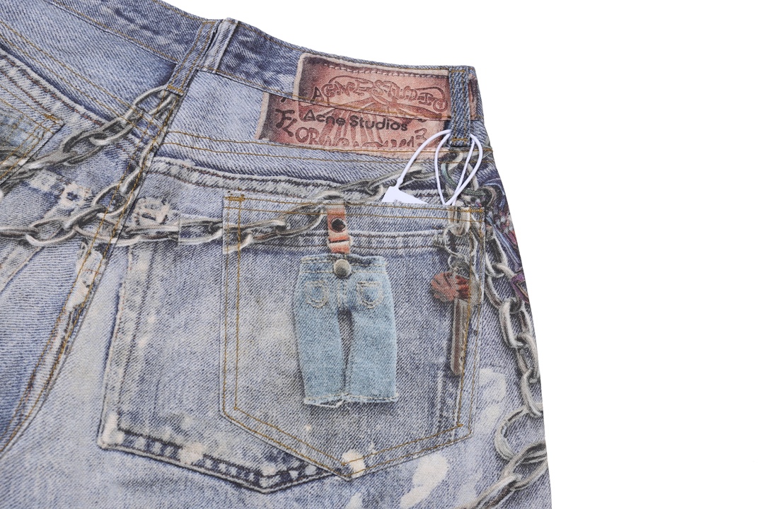 Acne Studios 1981F Spray Paint Distressed Wide Leg Jeans 8 i1721073629 2179 0