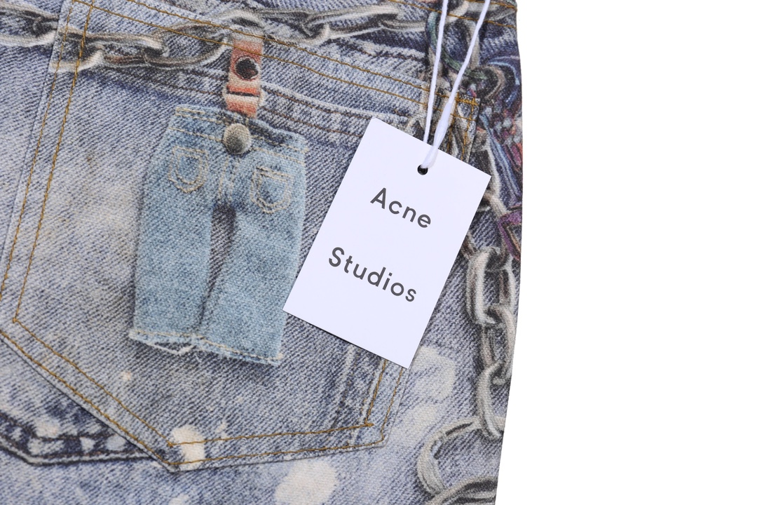 Acne Studios 1981F Spray Paint Distressed Wide Leg Jeans 4 i1721073629 6320 0