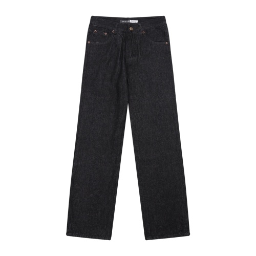 Carhartt WIP Heavyweight Multi-Pocket Black Denim Pants Straight Leg