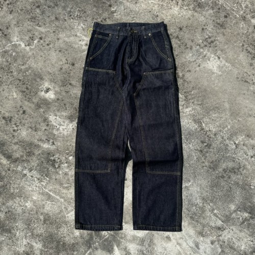 Carhartt WIP Men's Carpenter Denim Jeans Straight Leg Washed Blue 1 Carhartt WIP Men's Carpenter Denim Jeans Straight Leg Washed Blue