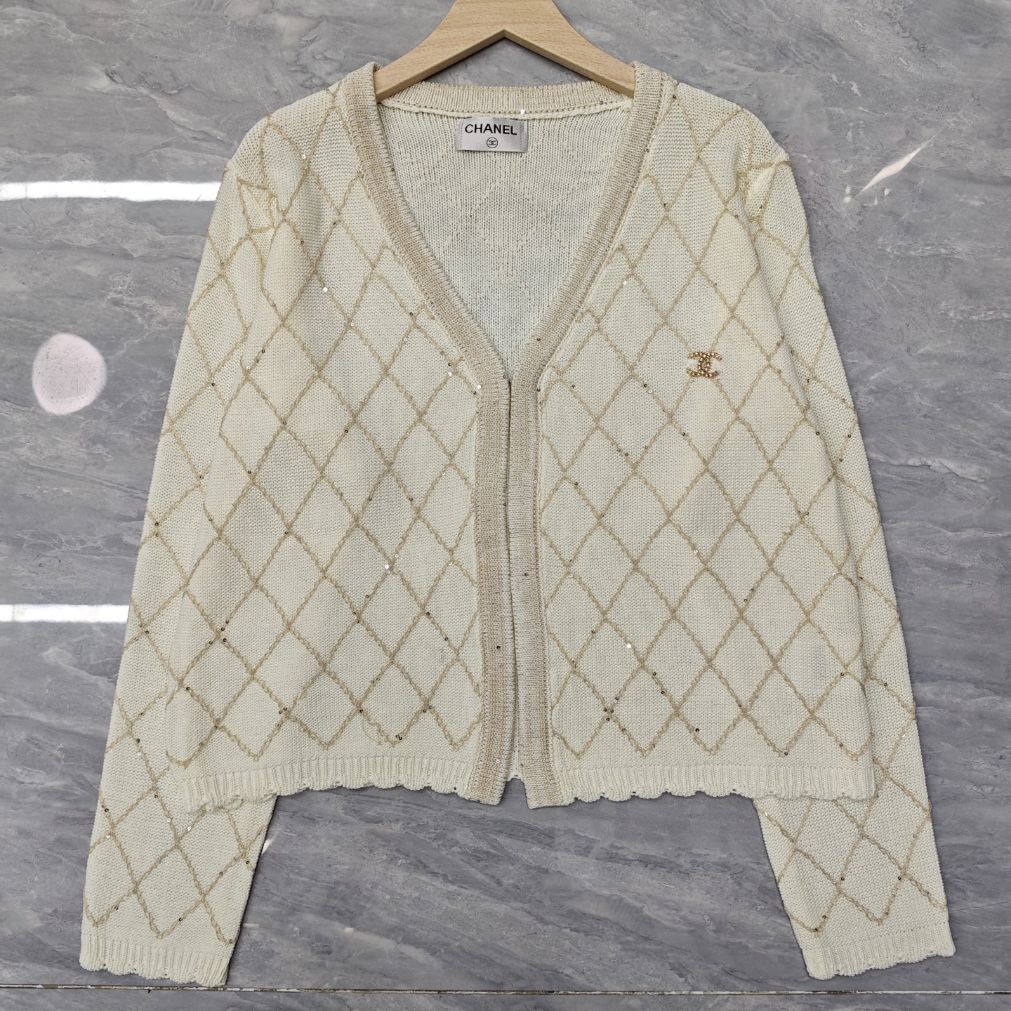 NO:462011,Xiaoxiang diamond cardigan long sleeves 850395 Tiansi version S.M.L code, alexander wang19860909小香 菱格开衫长袖 850395 天丝版本S.M.L码,,alexander wang,Women's clothing