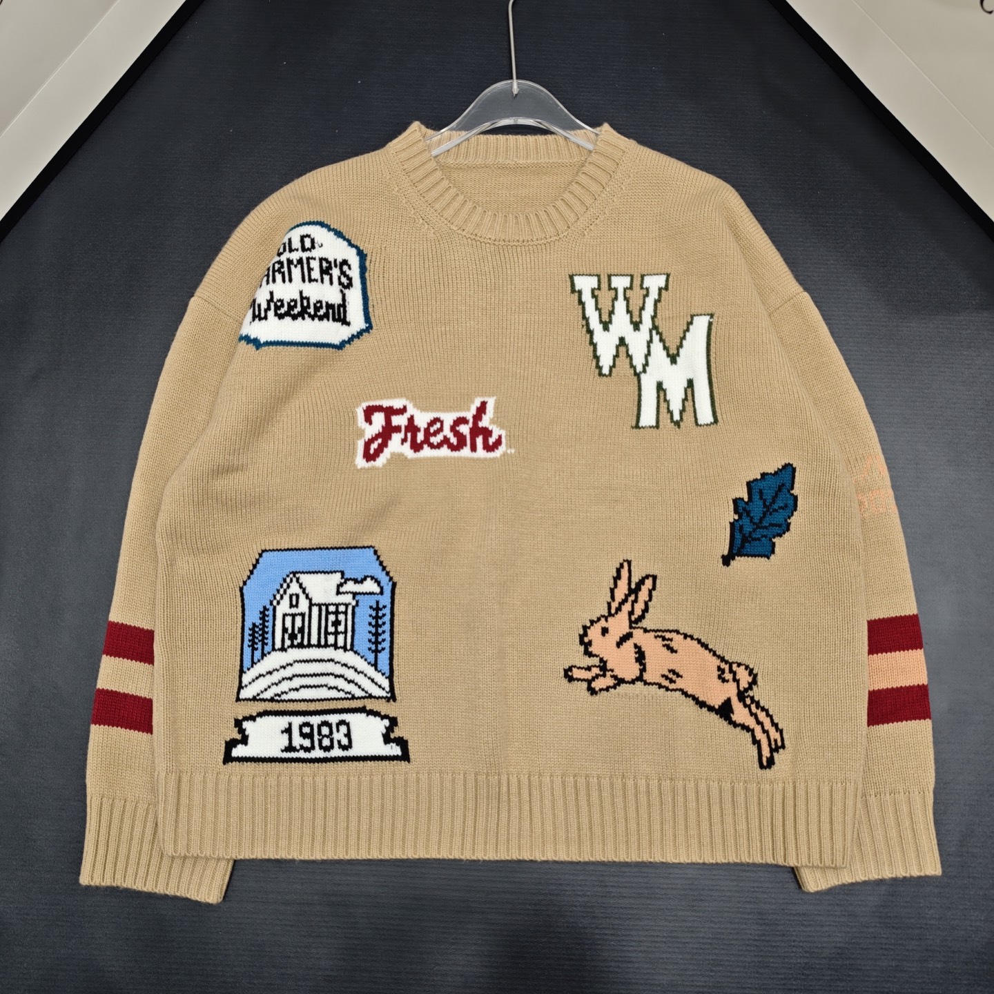 NO:508239,Max Bunny Pulling Long Sleeve 850490 Wool Version S.M.L, alexander wang19860909Max 小兔子套头长袖 850490 羊毛版本S.M.L码,,alexander wang,Women's clothing