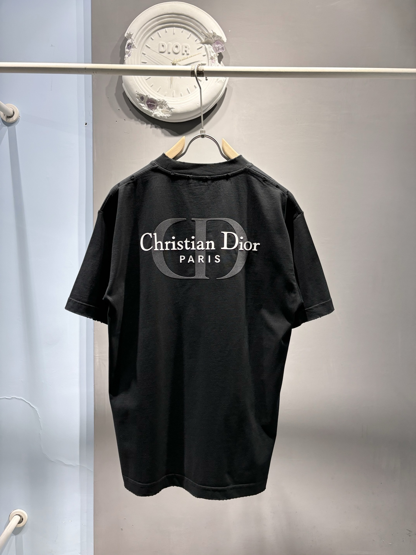 Dior Paris Cotton Jersey T-Shirt, Comfortable and Stylish, S-XXL Sizes 9 i1744363298943 4703 0 8