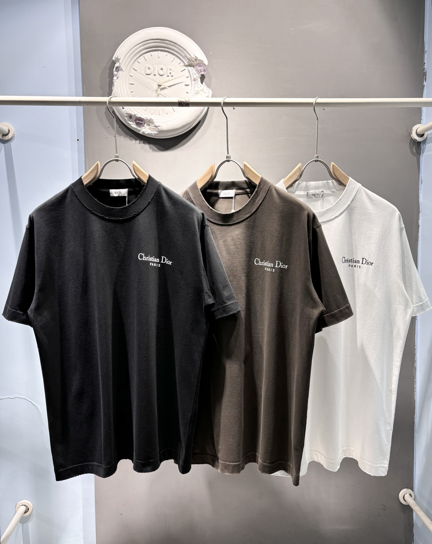 Dior Paris Cotton Jersey T-Shirt, Comfortable and Stylish, S-XXL Sizes 8 i1744363300548 6492 0 7