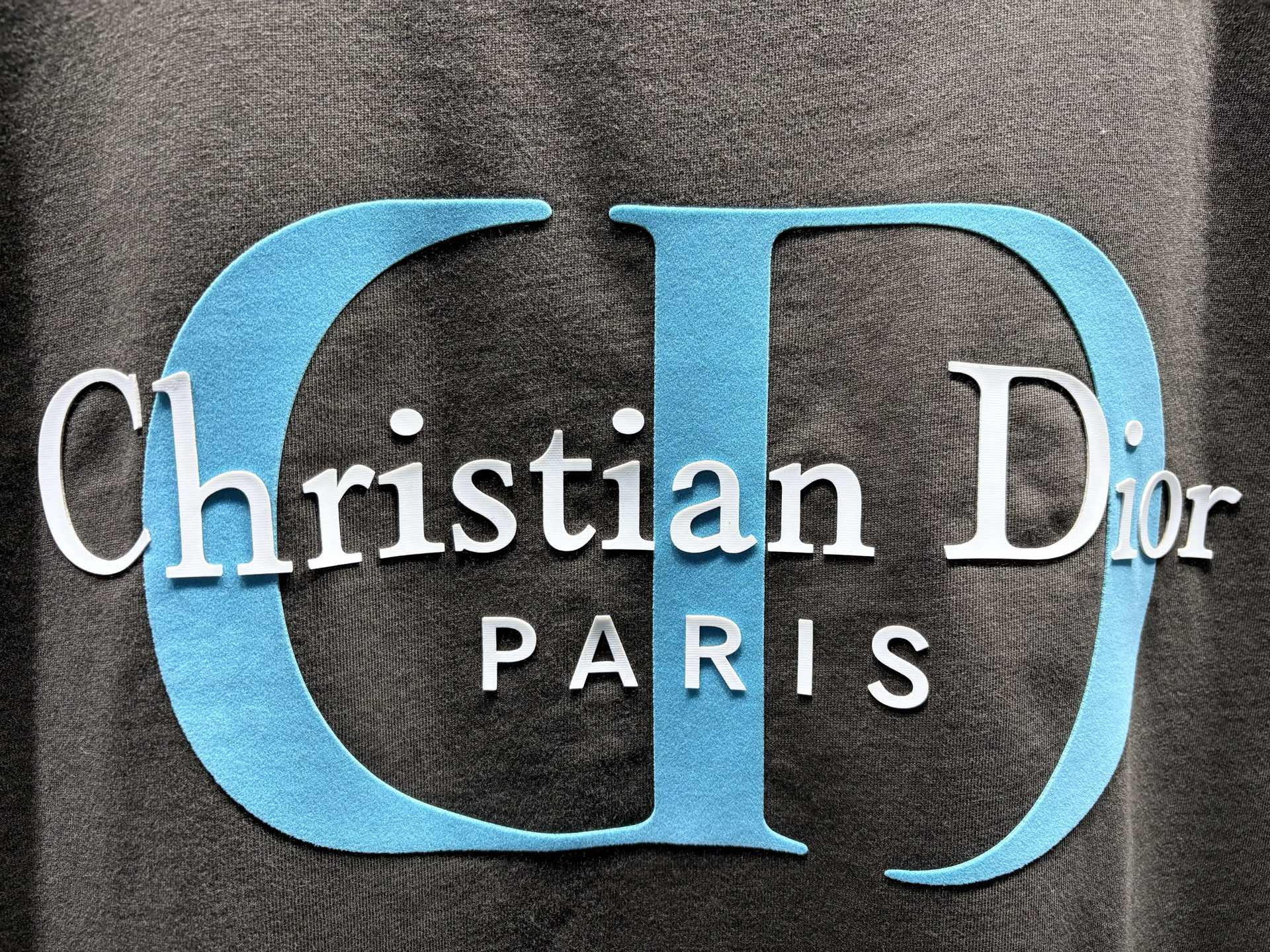 Dior Men's Cotton Jersey T-Shirt with Embroidered Logo - Relaxed Fit 5 i1744363338163 3233 0 4