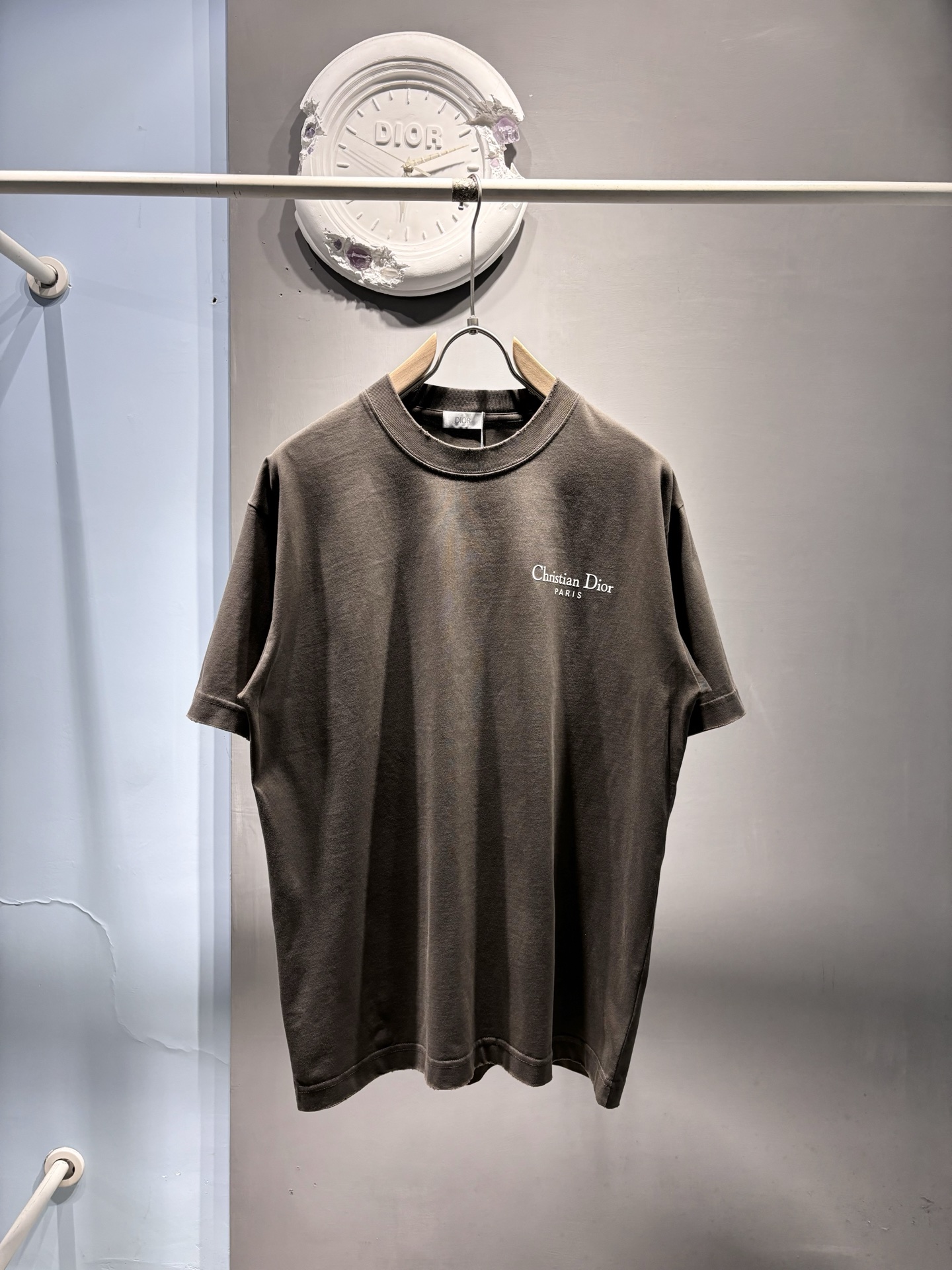 Dior Men's Cotton Jersey T-Shirt with Embroidered Logo - Relaxed Fit 1 i1744363338170 9684 0 0