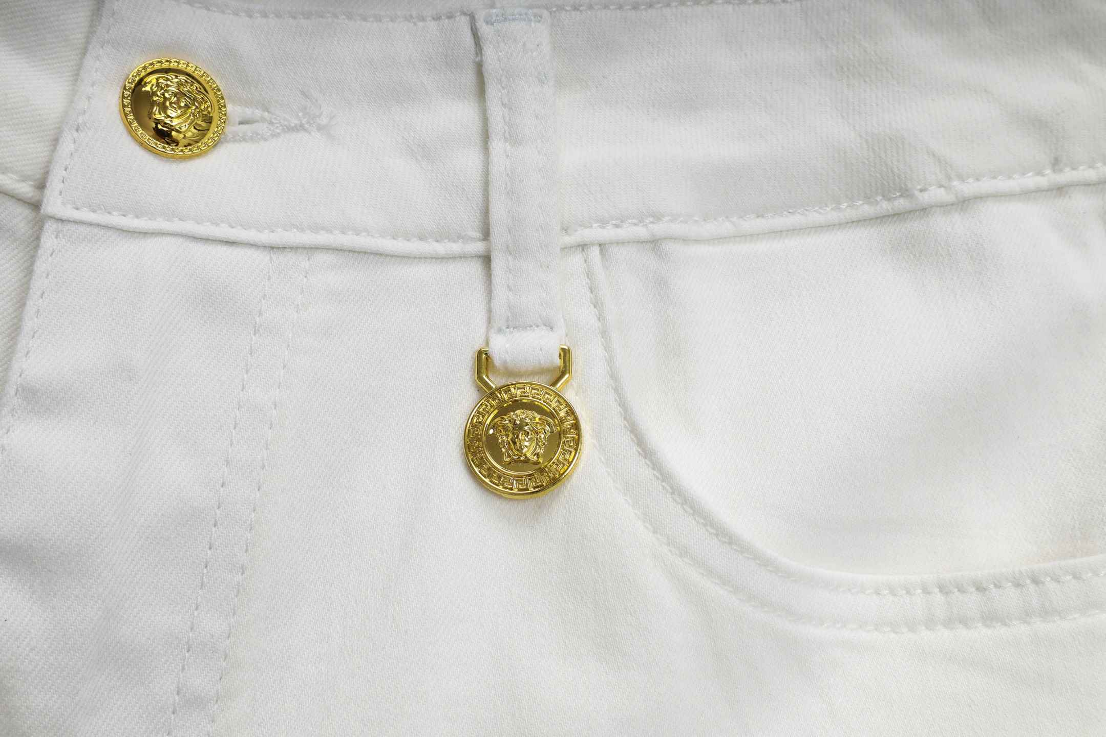   范思哲 2025-春季新款高端品质牛仔裤 弹力 修身显瘦小直筒 潮范奢华 细节精致到位 板型秒赞 秒