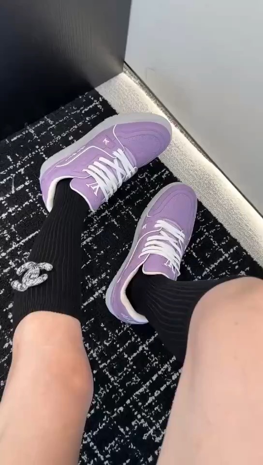 Louis Vuitton Lv trainer 香芋紫 很高级