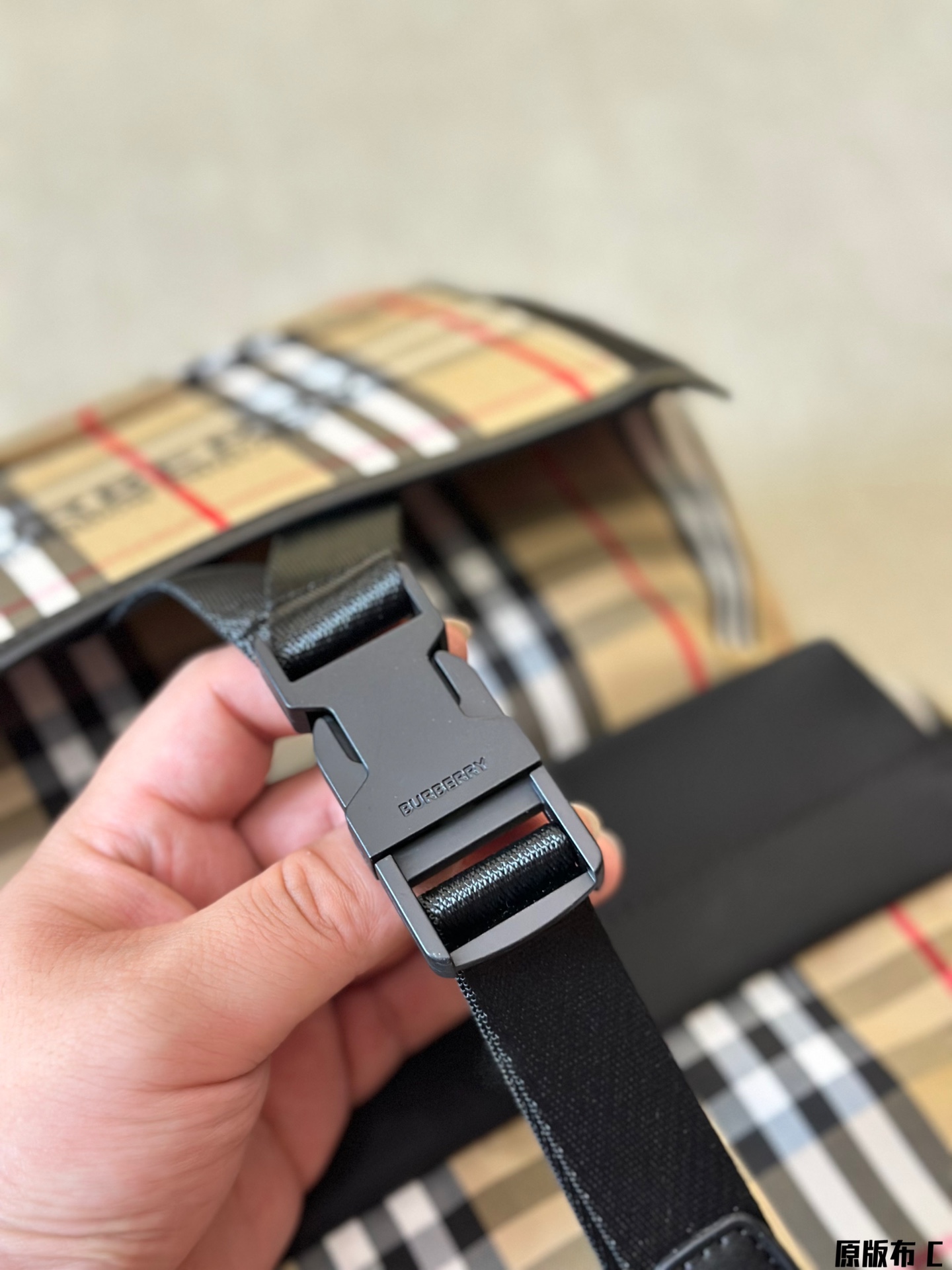 Burberry Vintage Check Backpack Archive Beige Check Standard everyday