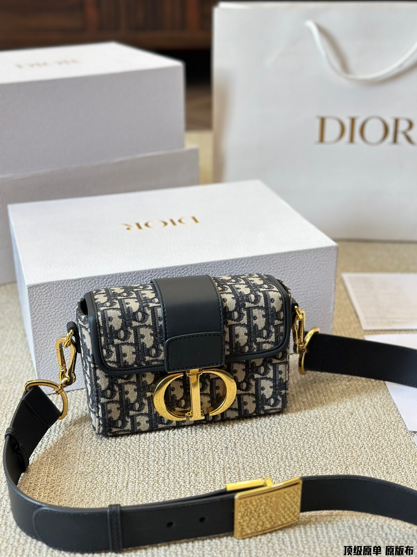 Dior Sacs À Bandoulière & À Épaule AAAA Personnaliser
 Imprimé Oblique Mini