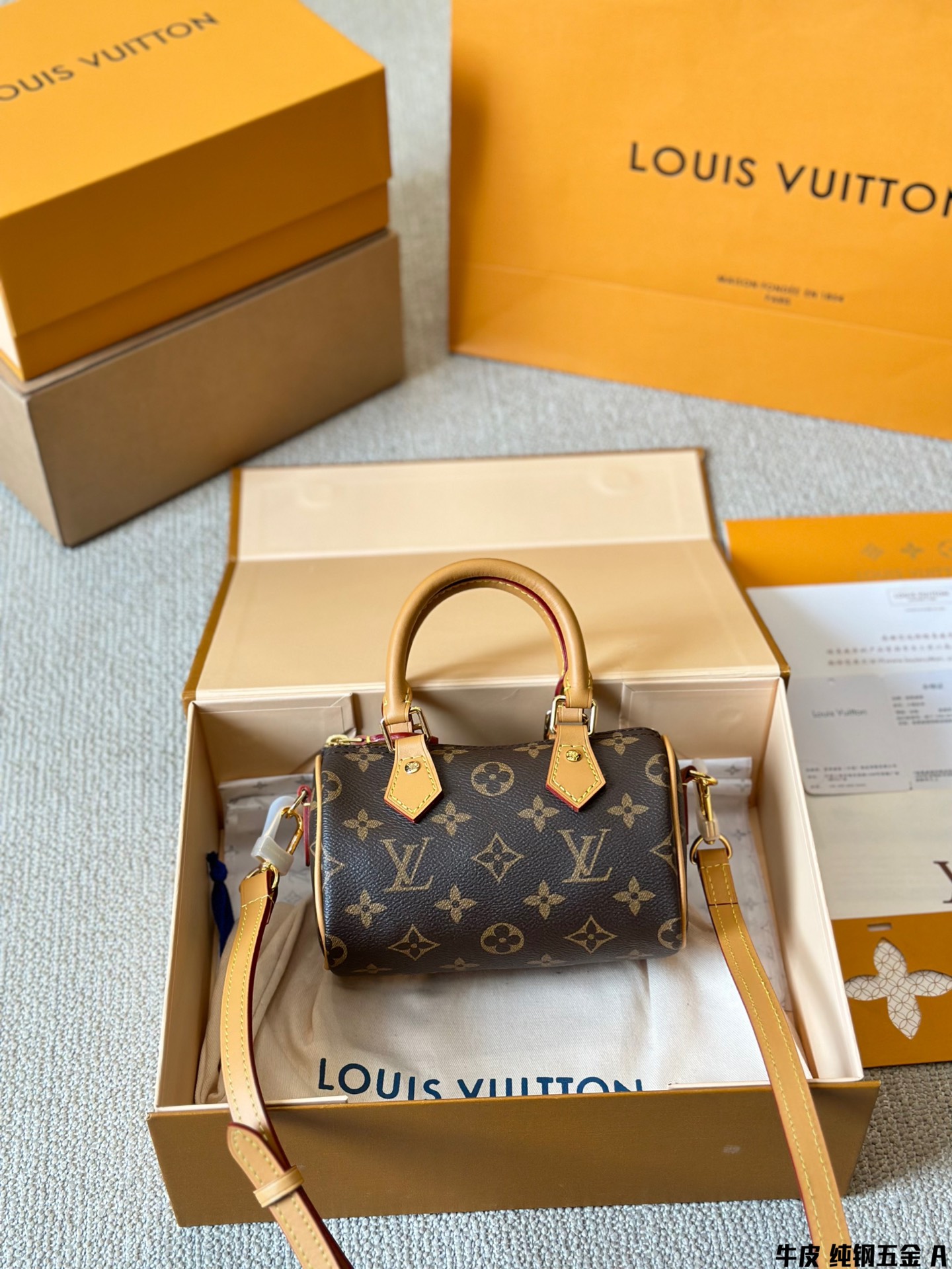 Louis Vuitton LV Speedy Sacs À Main Meilleure introduction
 Tout en acier Cuir de vache