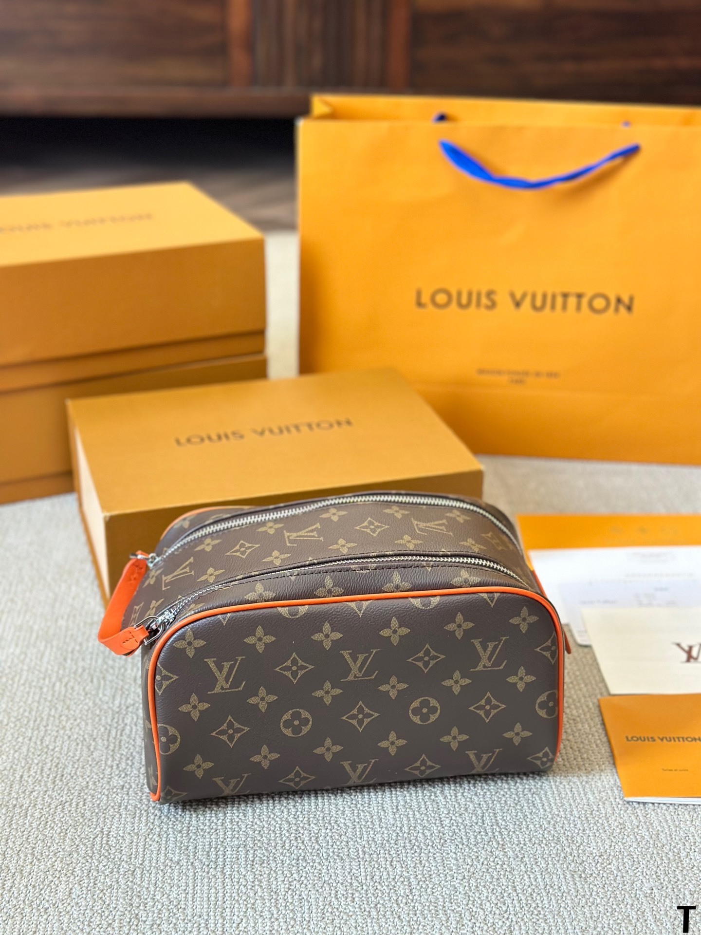 Louis Vuitton Taschen Kosmetiktaschen Frauen Männer PVC Fashion