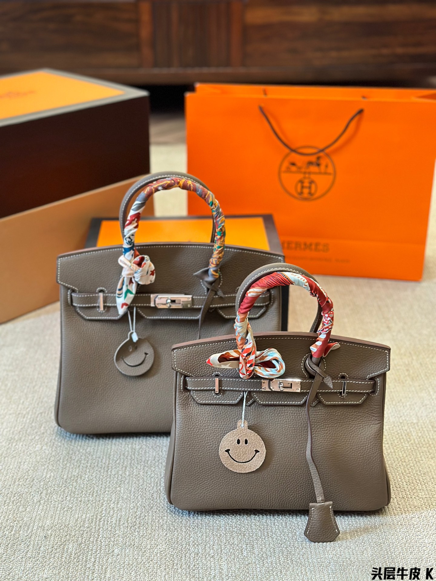 Hermes Birkin Taschen Handtaschen Schwarz Platin Lychemuster Rindsleder