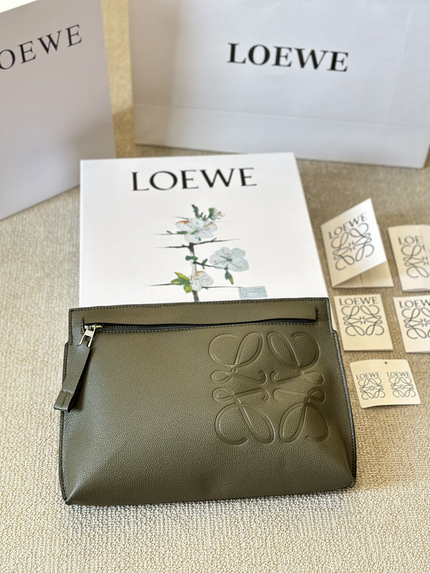 Loewe Pochettes & Sacs de Soirée Toile