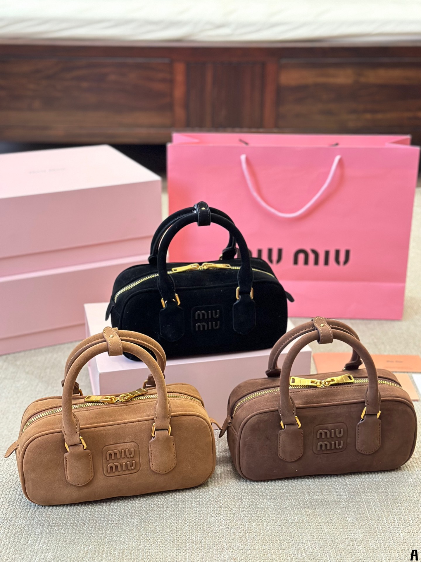 MiuMiu Bolsos de cámaras Escarcha