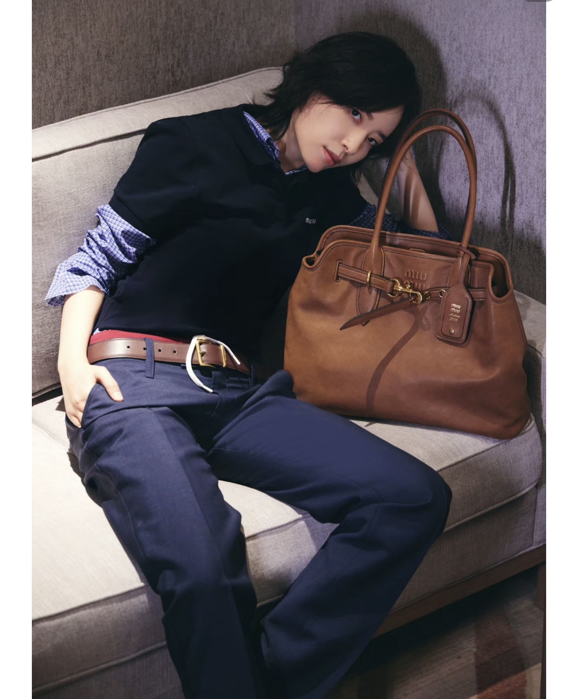 Miu Miu Nappa leather bag