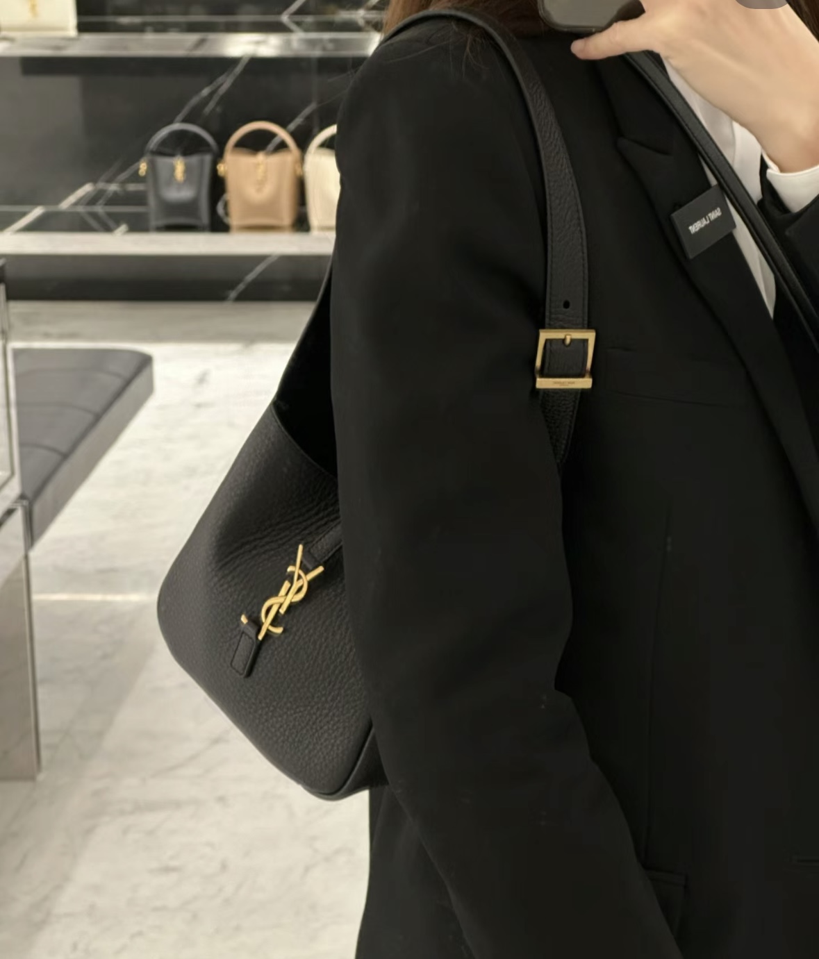 Saint Laurent Wow~Ysls latest and newest MINI bucket bag! 809461