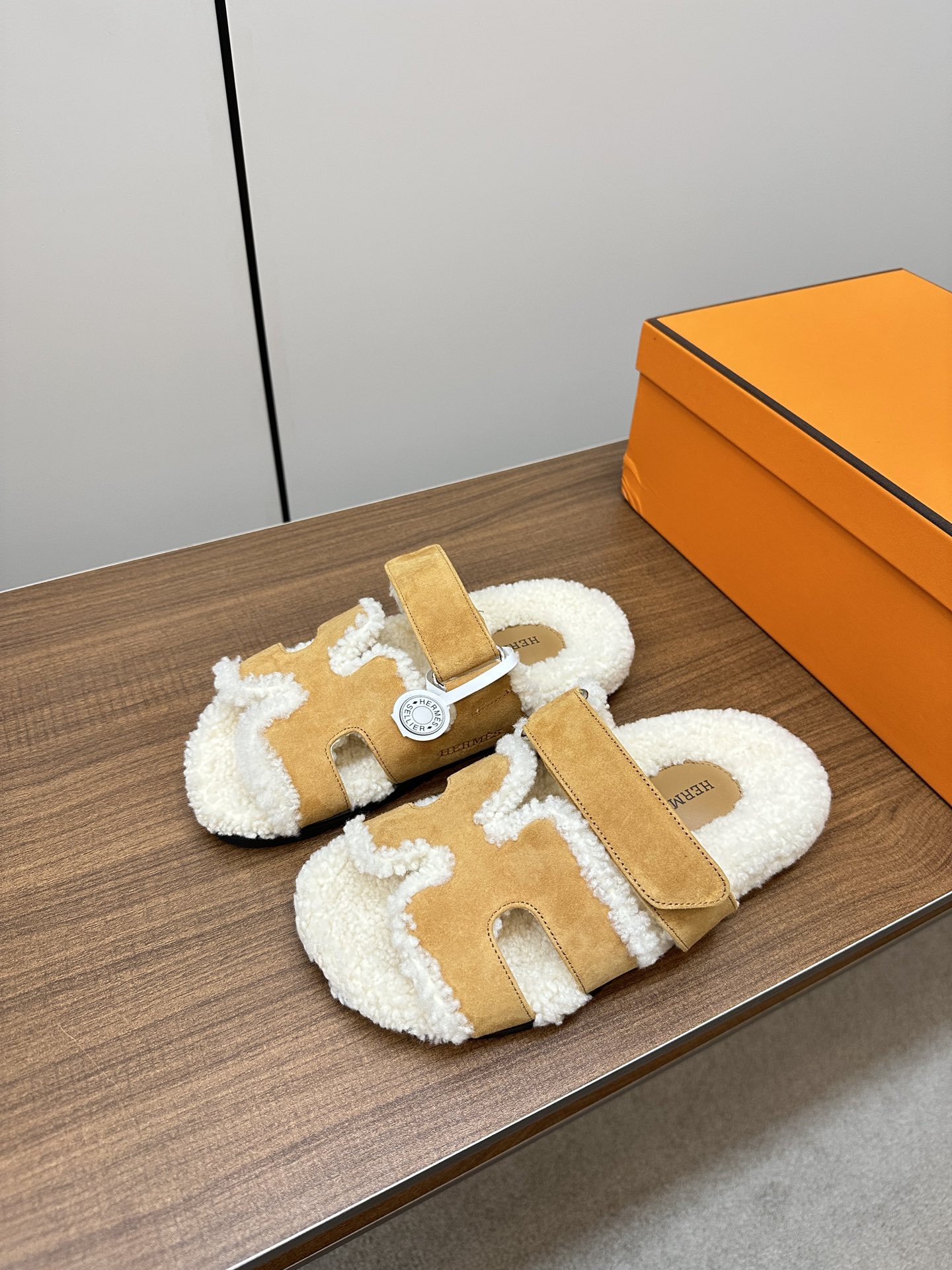 Hermès 爱马仕-chypre二舅毛拖