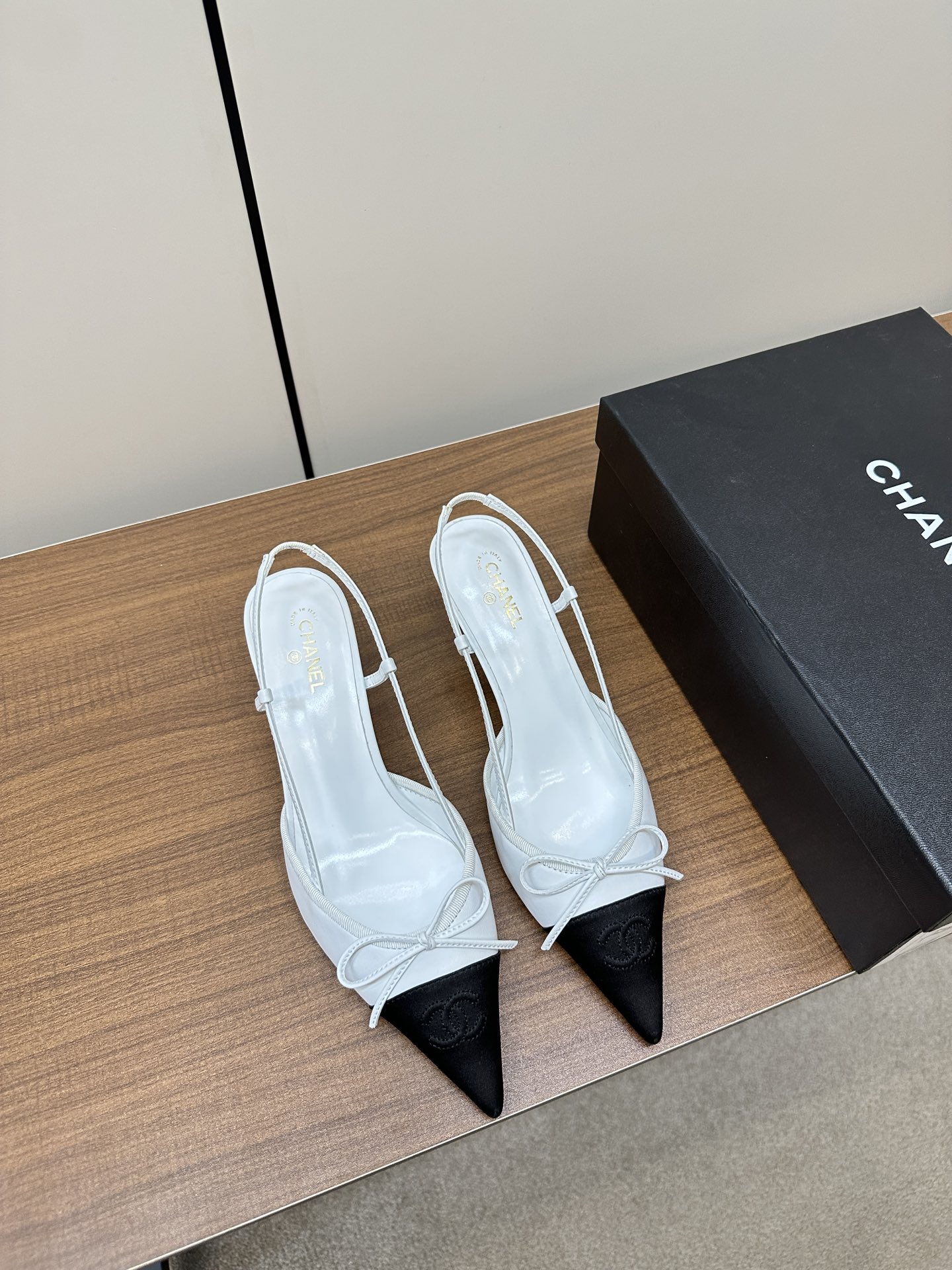 Chanel Shoes High Heel Pumps Sandals Gauze Genuine Leather Sheepskin