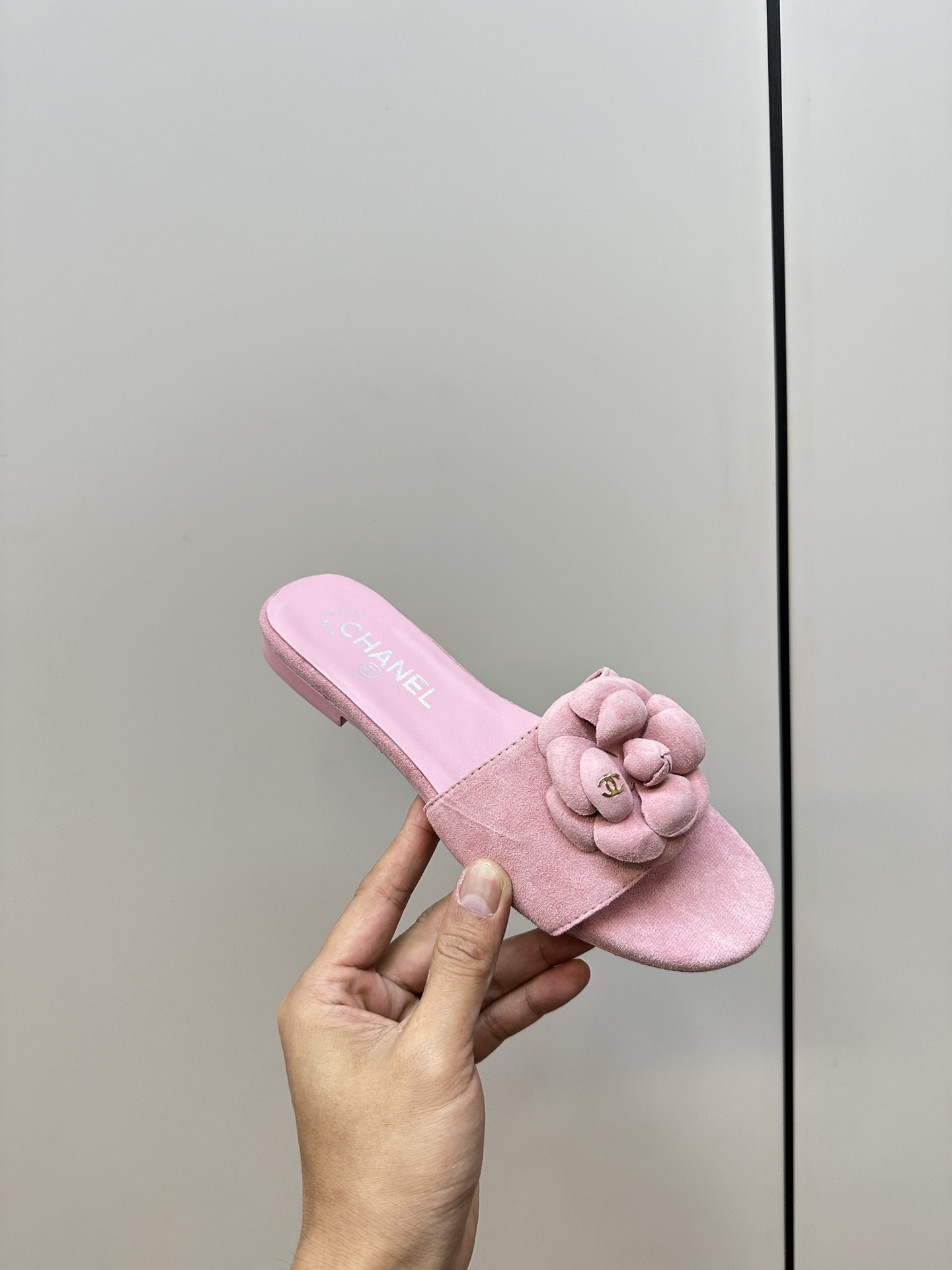 Chanel Chanel 小香24ss春夏新品山茶花拖鞋
