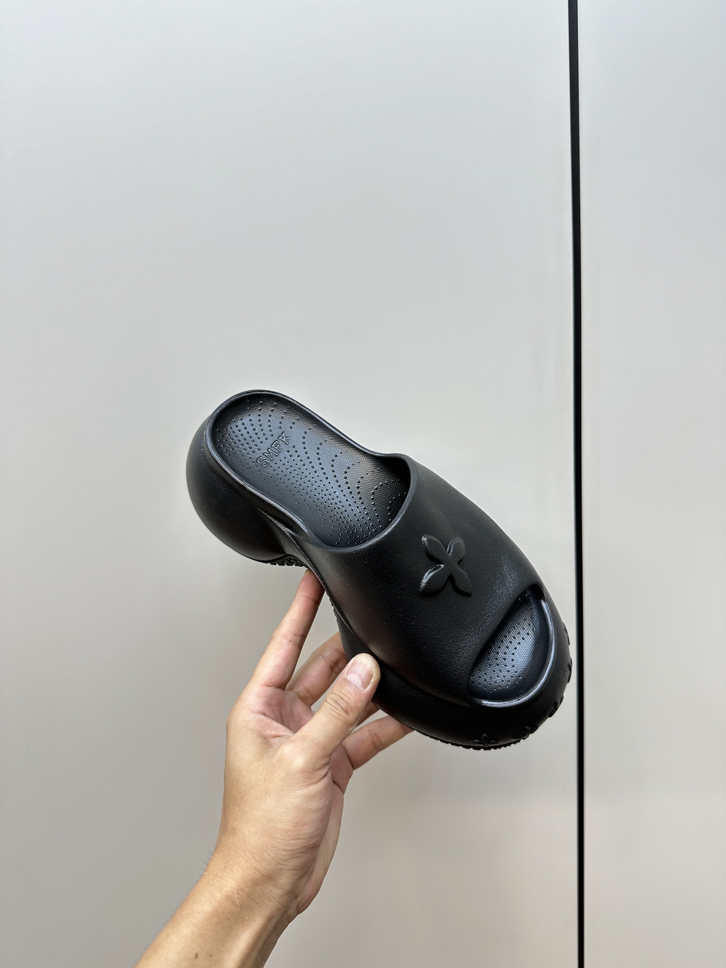 2024 Summer SMFK Thicked Shoes P425: Lightweight, Flexible, Stylish Slippers with Rubber Bubble Material - 图片 5