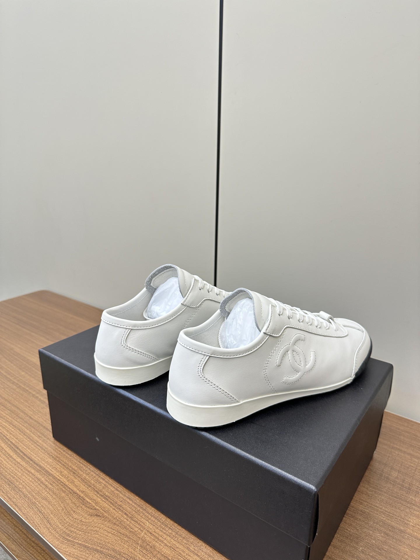 Chanel Haute Couture Classic Luxury Leather Shoe Loafer Shoes 4